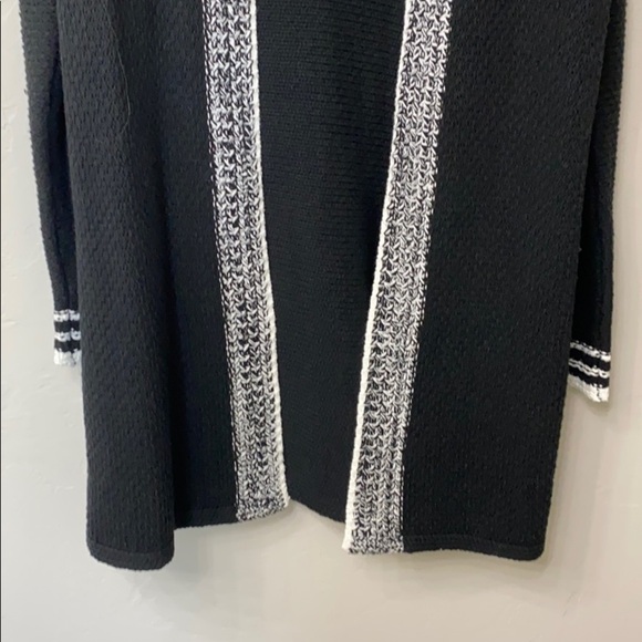 Coldwater Creek Black long open cardigan S.NWT - Picture 12 of 14